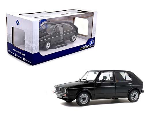 MODELO ESCALA 1/18 VOLKSWAGEN GOLF L – BLACK – 1983