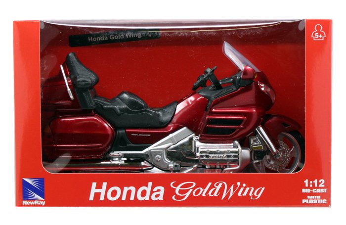 MODELO ESCALA 1:12 2010 Honda Gold Wing – Motorcycle - MOTO