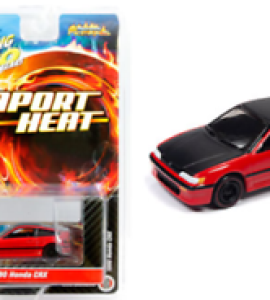 MODELO ESCALA 1/64 1990 Honda CRX Hood & Top Street Freaks Johnny Lightning 50th Anniversary Limited Edition