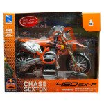New Ray Motorcycle 1:12 Red Bull KTM Factory Racing 450 SX-F #4 Chase Sexton