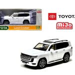 Modelo escala 1:24 2023 Toyota Land Cruiser (White) – USA Exclusive