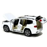 Modelo escala 1:24 2023 Toyota Land Cruiser (White) – USA Exclusive