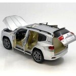 MiJo Exclusives 1:24 Toyota Land Cruiser 2023 – Silver - PLATEADO
