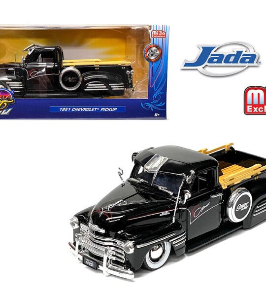 MODELO ESCALA 1:24 1951 Chevrolet Pickup Lowrider – Street Low – MiJo Exclusives Limited