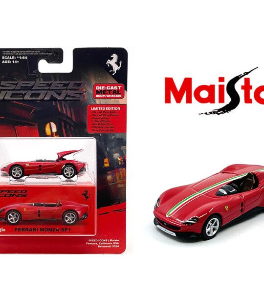 Maisto 1:64 Speed Icons Ferrari Monza SP1 – Red (rojo) precios especiales