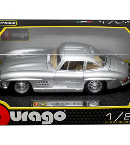 Bburago 1:24 1954 Mercedes-Benz 300SL – Plus - alas de gaviota