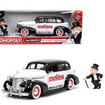 MODELO ESCALA Jada 1:24 1939 Chevrolet Master Deluxe w Mr. Monopoly – Monopoly – Hollywood Rides