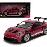 Jada 1:18 Porsche 911 GT3 RS – Metallic Cabernet – Pink Slips Wave 6