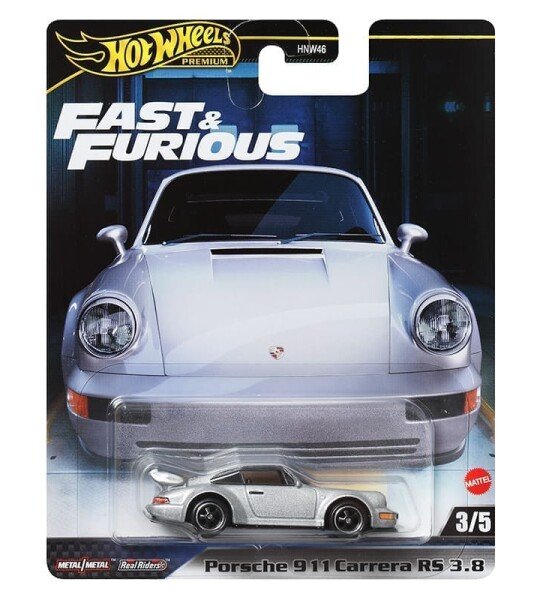 Hot Wheels 1:64 Fast & Furious Premium – Porsche 911 Carrera – Fast & Furious - PRECIOS ESPECIALES