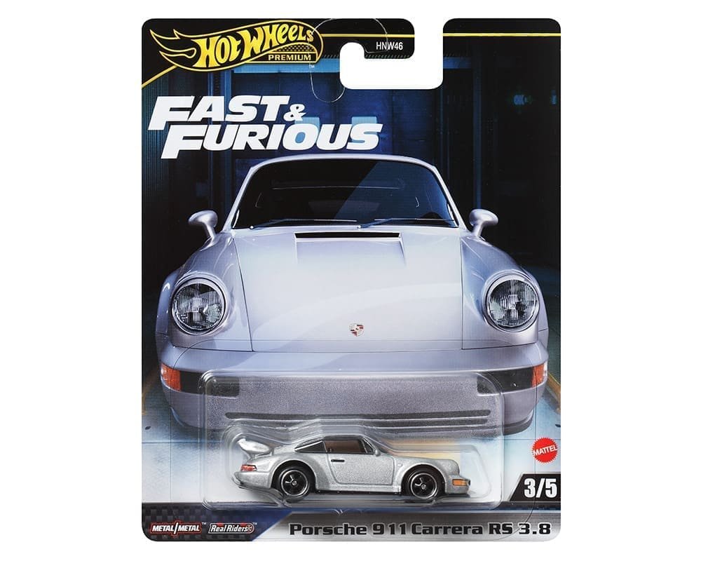 Hot Wheels 1:64 Fast & Furious Premium – Porsche 911 Carrera – Fast & Furious - PRECIOS ESPECIALES