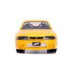 MODELO ESCALA 1/32 Leon's Nissan Skyline GT-R (BCNR33), Yellow - Jada Toys- RAPIDO Y FURIOSO Diecast Model