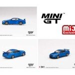 MODELO ESCALA 1:64 Mijo Exclusive Nissan Skyline GT-R (R34) V-Spec II Bayside