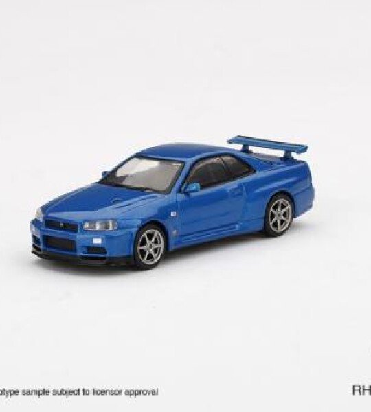 MODELO ESCALA 1:64 Mijo Exclusive Nissan Skyline GT-R (R34) V-Spec II Bayside