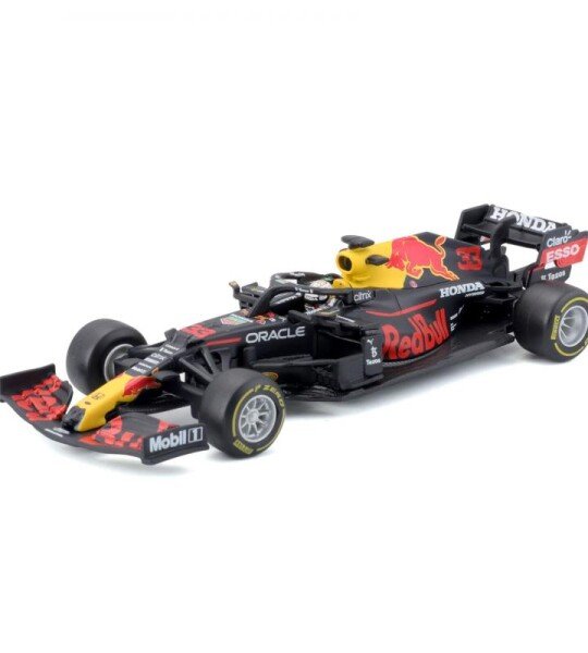MODELO ESCALA 1:43 RB16B #33 Max Verstappen in window box table top display – RedBull Racing – Race