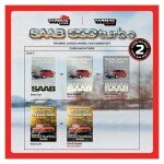 Tarmac Works 1:64 Saab 900 Turbo – Red – Tarmac Cards – MiJo Exclusives