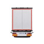 MODELO ESCALA Solido 1:24 Semi Canvas Trailer – White – Limited Edition - FURGON