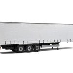 MODELO ESCALA Solido 1:24 Semi Canvas Trailer – White – Limited Edition - FURGON