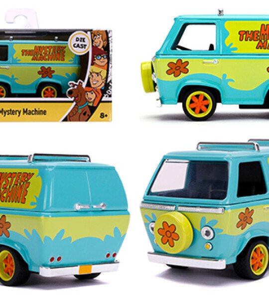 MODELO ESCALA 1:32 Mystery Machine – Scooby-Doo – Hollywood Rides