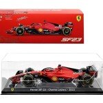 Bburago 1:24 Race F1 Ferrari SF-23 #16 Charles Leclerc with Showcase - CON VITRINA INCLUIDA