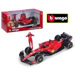 Bburago 1:24 Ferrari Racing SF-23 #16 con figura de Charles Leclerc diecast