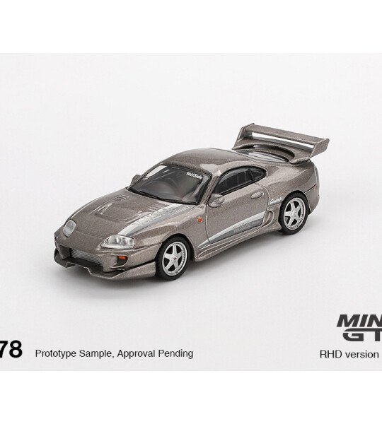 Mini GT 1:64 Toyota Supra VeilSide Combat V-II – Combat Grey