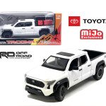 MiJo Exclusives 1:24 2024 Toyota Tacoma TRD Off-Road Edition – White – Limited Edition