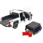 MiJo Exclusives 1:24 2024 Toyota Tacoma TRD Off-Road Edition – White – Limited Edition
