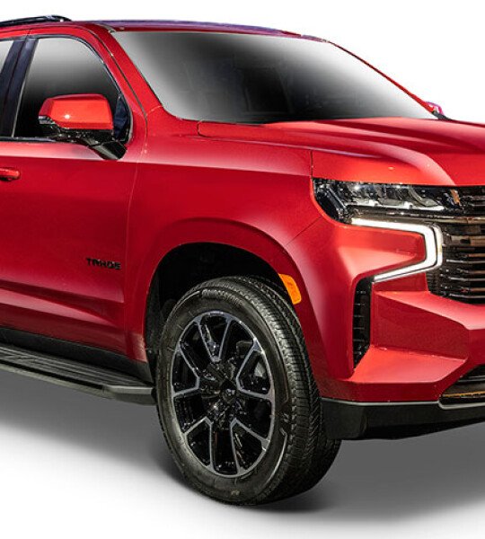 MODELO ESCALA 1/24 2021 CHEVROLET TAHOE - RED DIECAST REPLICA MODEL