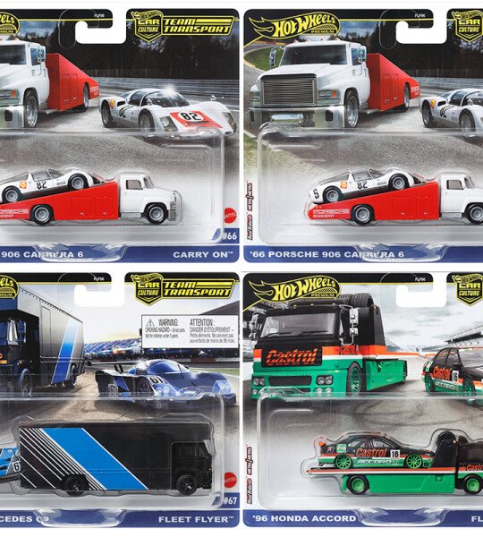 Hot Wheels 1:64 Team Transport 2024 B Case Assortment