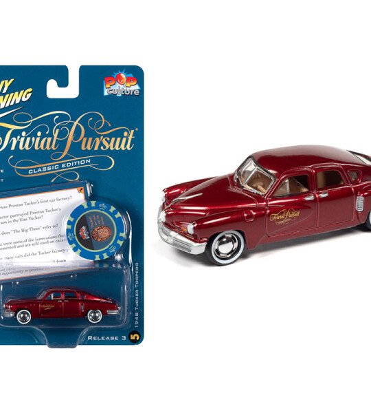 MODELO ESCALA 1:64 Pop Culture 3 1948 Tucker Torpedo Tucker Movie RD