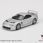 MODELO ESCALA 1/64 Toyota TRD 3000GT Alpine Silver Metallic Limited Edition