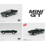 Mini GT 1:64 Ford Mustang Convertible 1964 – Highland Green