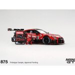 Mini GT 1:64 Nissan GT-R NISMO #23 “MOTUL AUTECH GT-R 2021” SUPER GT SERIES Suzuka winner W/ Matsuda Figure