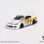 MODELO ESCALA 1/64 LB-Super Silhouette Nissan S15 SILVIA #23 2021 Formula Drift Japan
