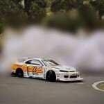 MODELO ESCALA 1/64 LB-Super Silhouette Nissan S15 SILVIA #23 2021 Formula Drift Japan
