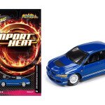 MODELO ESCALA 1:64 Street Freaks – Import Heat – 2004 Mitsubishi Lancer Evolution (BLUE)