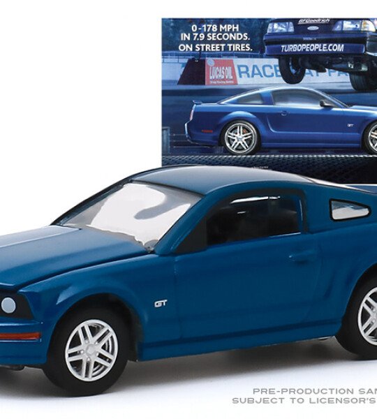 MODELO ESCALA 1/64 2009 Ford Mustang GT - "0-178 MPH In 7.9 Seconds. On Street Tires" BFGoodrich Vintage Ad Cars