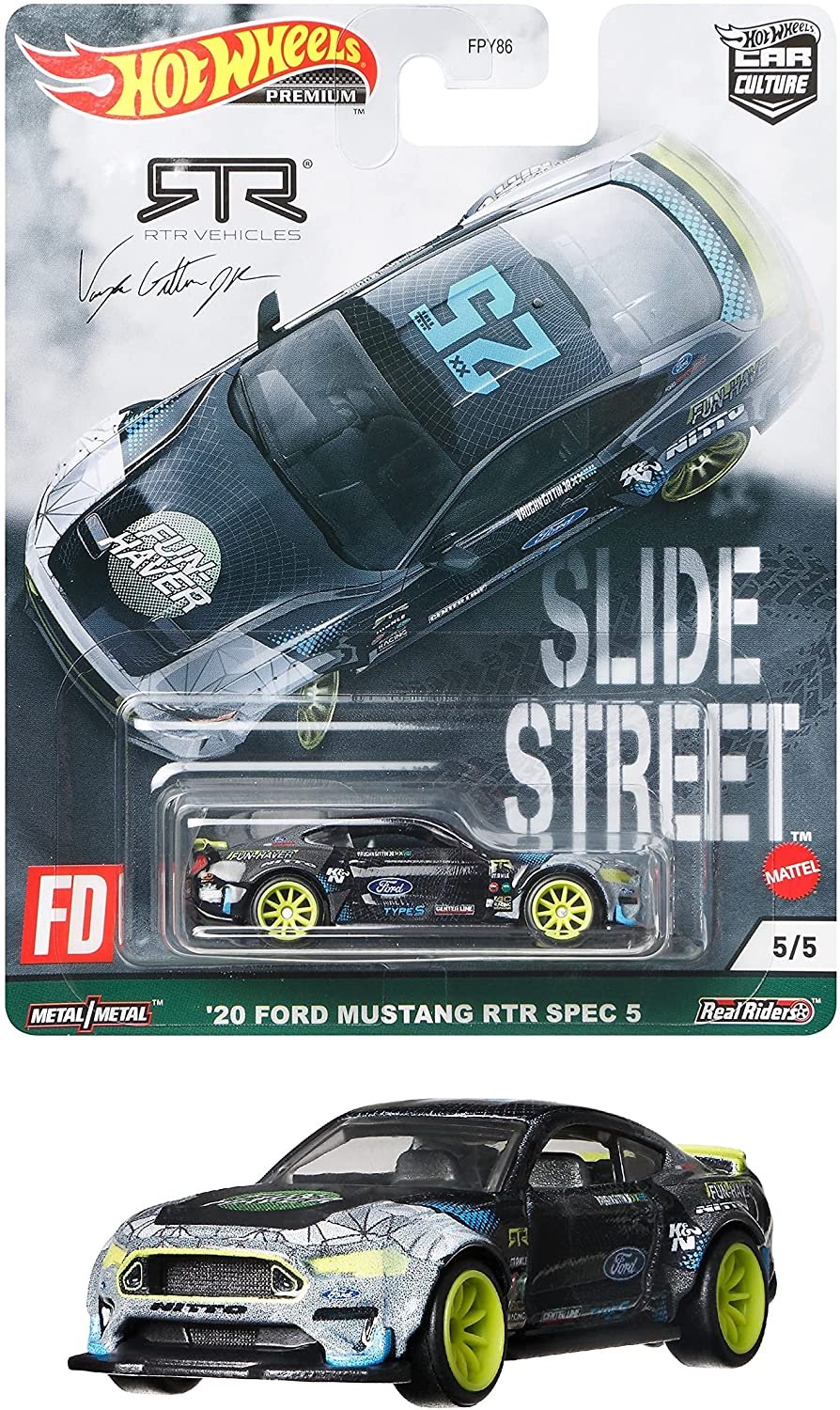 MODELO ESCALA 1:64 Car Culture 2021 " SLIDE STREET " 2020 Ford Mustang RTR Spec 5 PRECIOS ESPECAILES