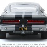 MODELO ESCALA 1:18 Gone in 60 Second – 1967 Ford Mustang “Eleanor” Grey