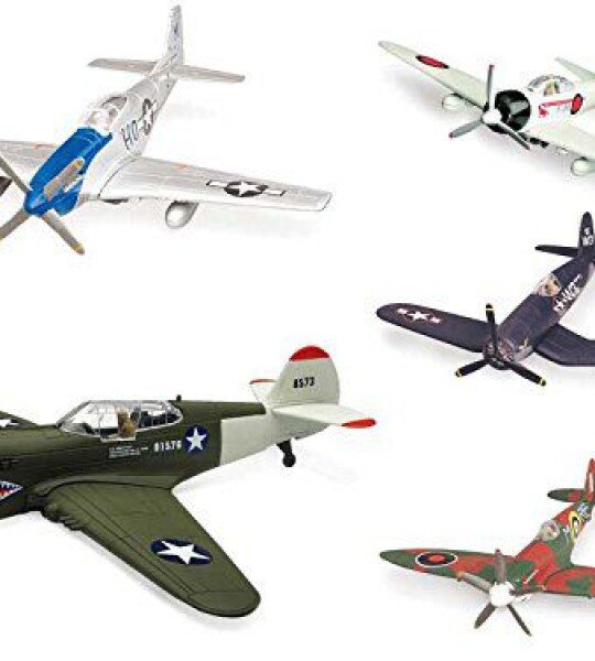 MODELOS ESCALA 1:48 Pilot Model Kits - World War II Fighter Planes 5 Styles