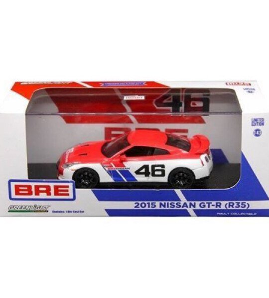 MODELO ESCALA 1/43 2015 Nissan Skyline GT-R R35 BRE