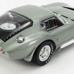 MODELO ESCALA 1/18 1965 Shelby Cobra Daytona Coupe Silver Metallic by Shelby Collectibles