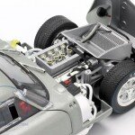 MODELO ESCALA 1/18 1965 Shelby Cobra Daytona Coupe Silver Metallic by Shelby Collectibles