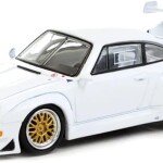 MODELO ESCALA 1/64 Schuco X Tarmac Works 1/64 Porsche 911 GT2 White - COLLAB64