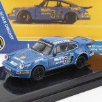 MODELO PARA64 1:64 1974 Porsche 911 3.0 RSR ‘Wally’s Jeans’ – /BLUE (azul)