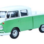 MODELO ESCALA 1/24 Volkswagen Type 2 (T1) Pickup Truck 2-TONE (cream/orange)