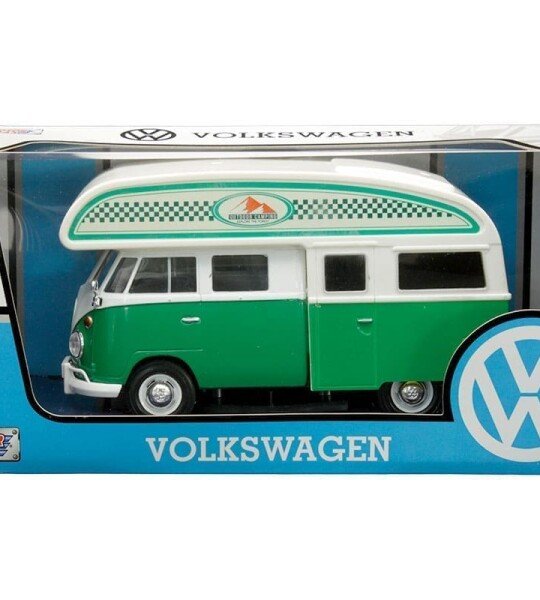 Motormax 1:24 Volkswagen Type 2 (T1) Camper Van - MICROBUS