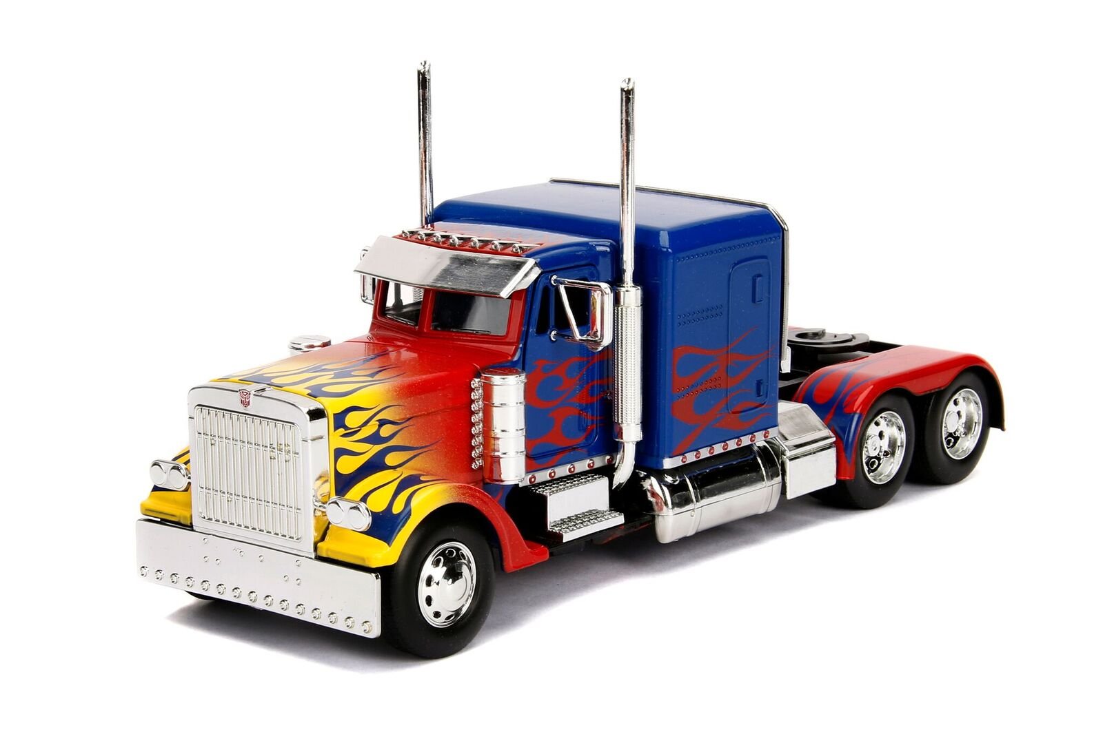 MODELO ESCALA 1/24 Optimus Prime Truck with Robot on Chassis from "Transformers" Movie CABEZAL