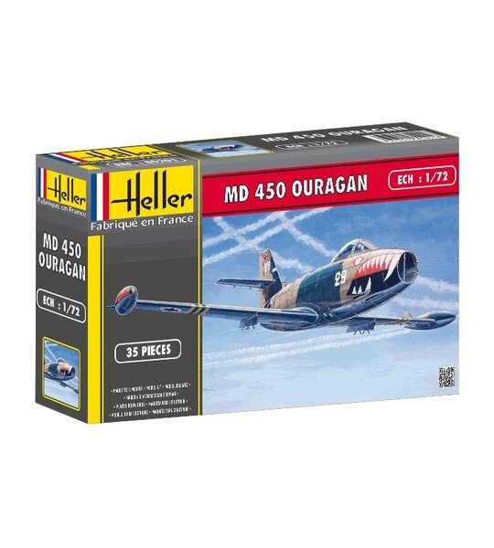 MODELO ESCALA 1/72 MD 450 OURAGAN HELLER