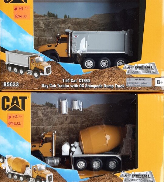 MODELOS A ESCALA 1/64 REPLICAS CATERPILLAR CONSTRUCCION